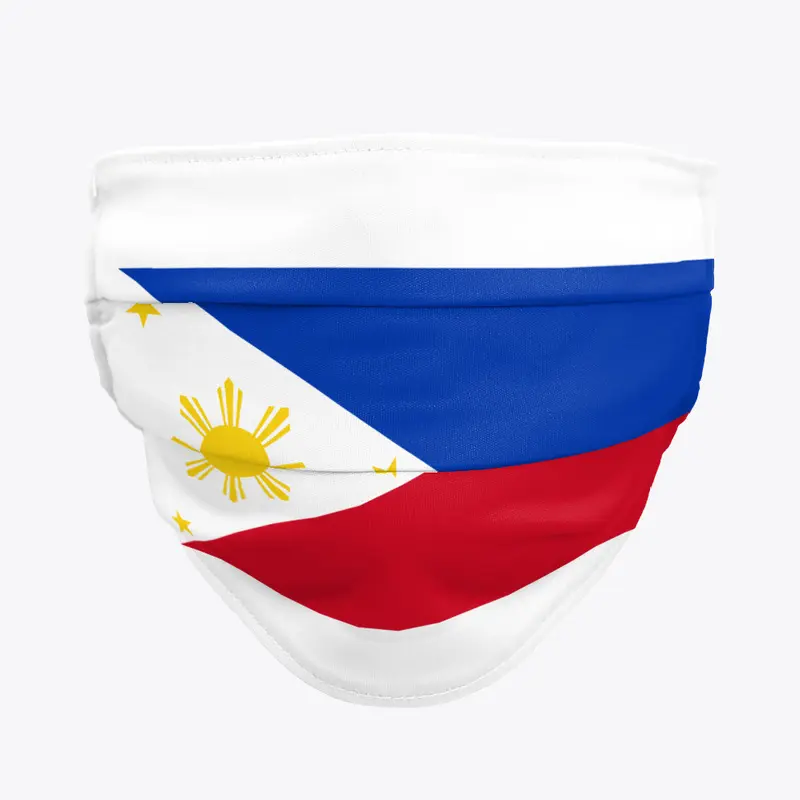 Philippine Flag face mask