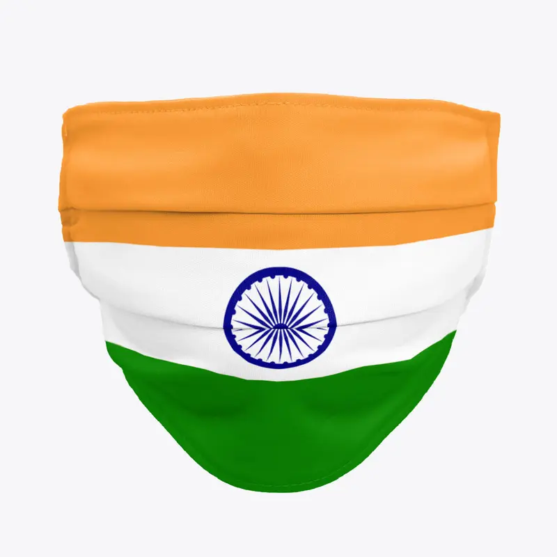 INDIA Flag face mask