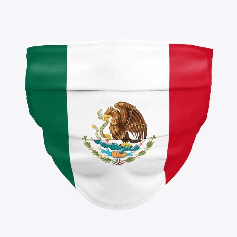 MEXICO  Flag face mask